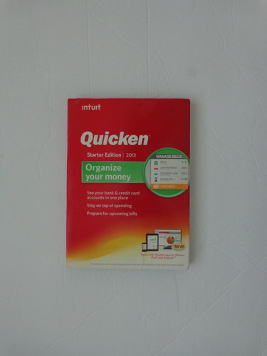 Intuit quicken 2013 starter - intuit,