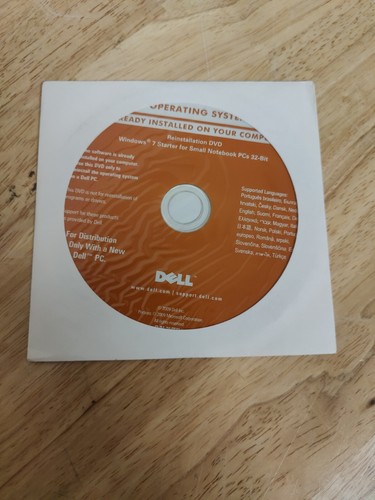 Dell windows starter - windows, 7